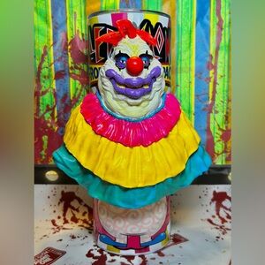 Killer Clowns Tumbler With REMOVABLE 3D Tumbler Sleeve Head- CUSTOM
